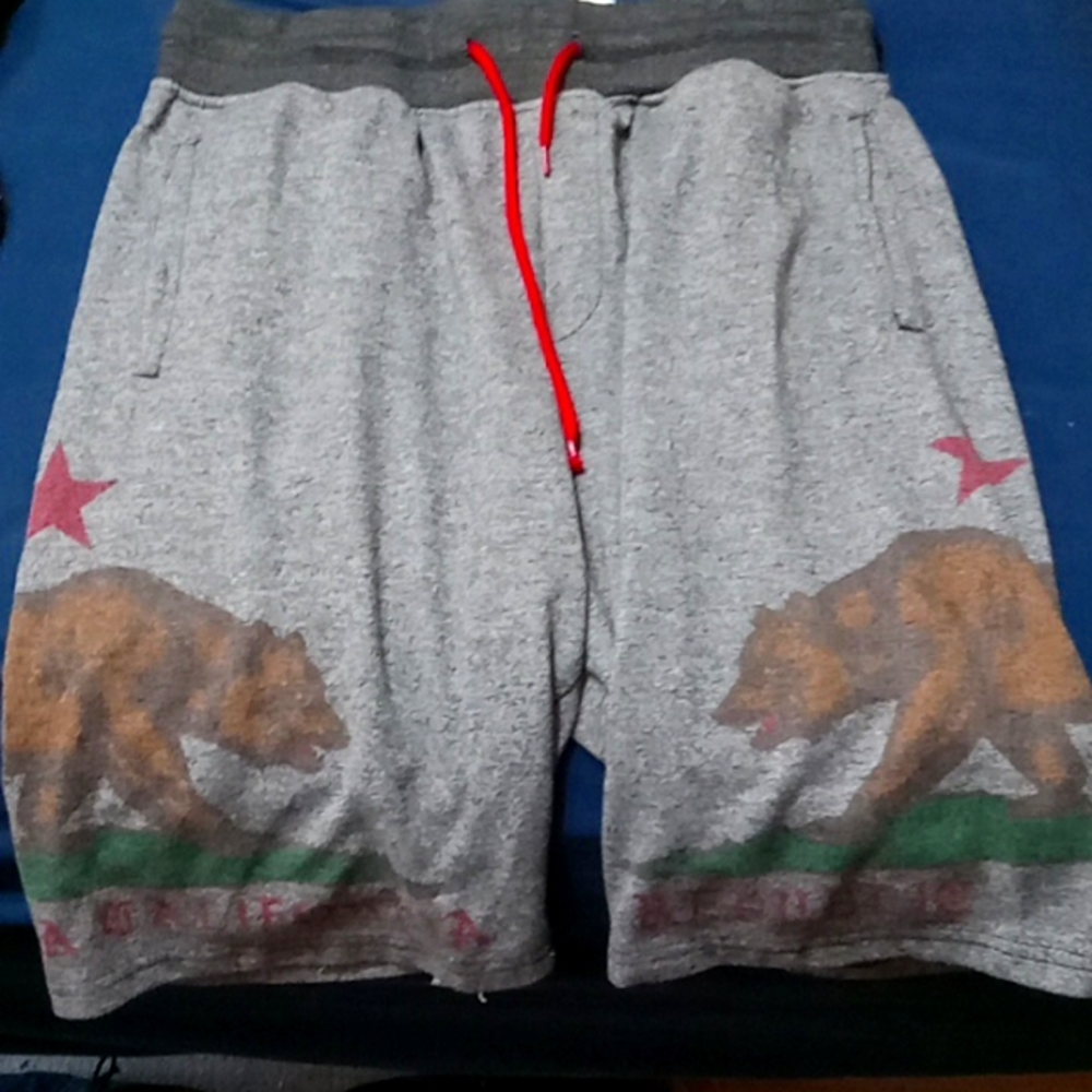 Republic of California shorts, grey, size Medium